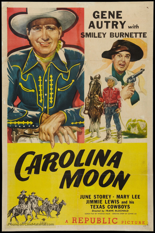 Carolina Moon - Re-release movie poster