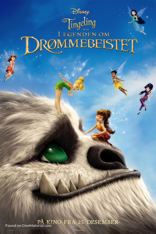 Tinker Bell and the Legend of the NeverBeast - Norwegian Movie Poster