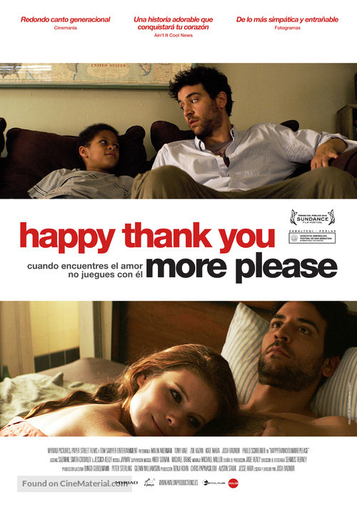 HappyThankYouMorePlease - Spanish Movie Poster