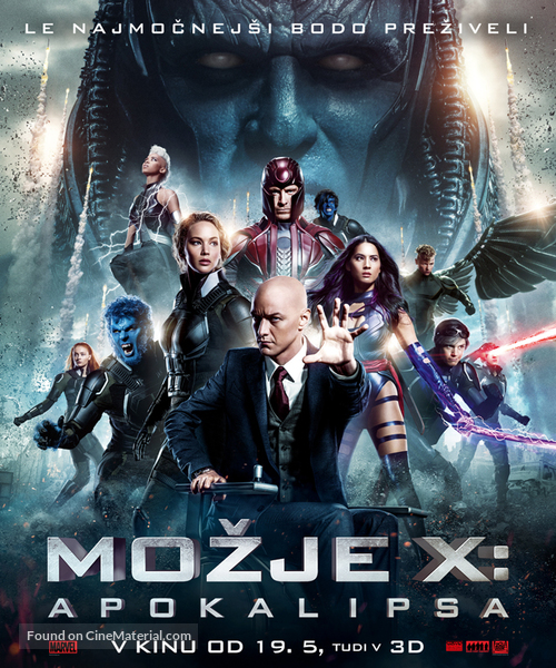 X-Men: Apocalypse - Slovenian Movie Poster