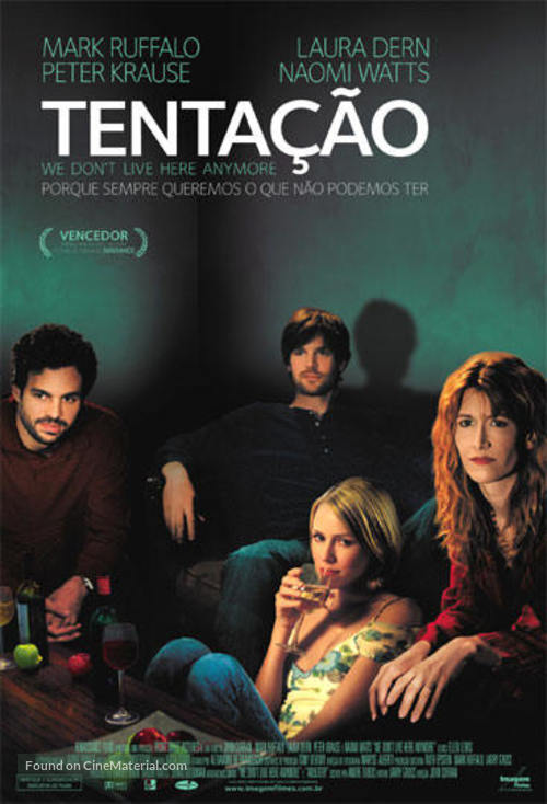 We Don&#039;t Live Here Anymore - Brazilian Movie Poster