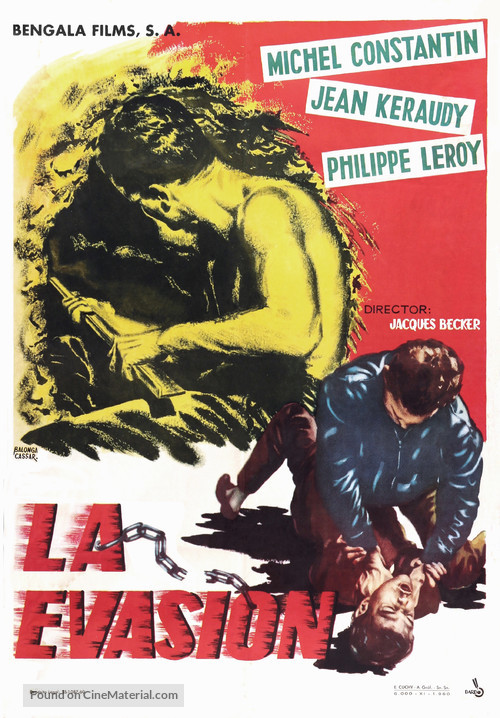 Le trou - Spanish Movie Poster