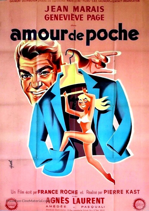 Un amour de poche - French Movie Poster