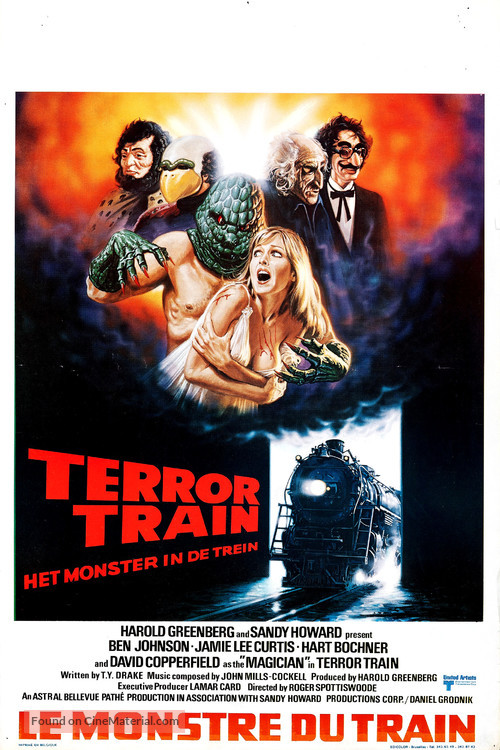 Terror Train - Belgian Movie Poster