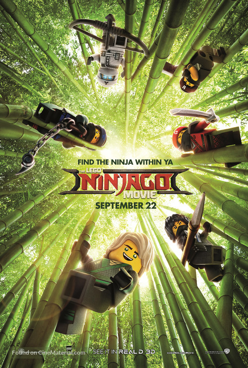 The Lego Ninjago Movie - Movie Poster