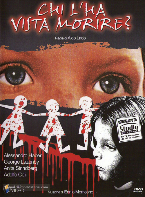 Chi l&#039;ha vista morire? - Italian DVD movie cover