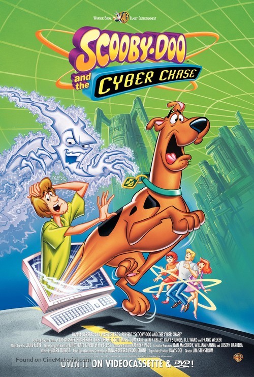 Scooby-Doo and the Cyber Chase - Video release movie poster