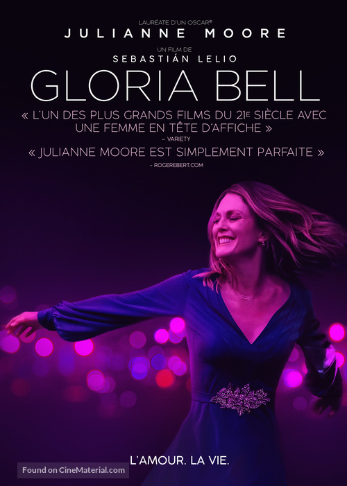 Gloria Bell - Canadian DVD movie cover