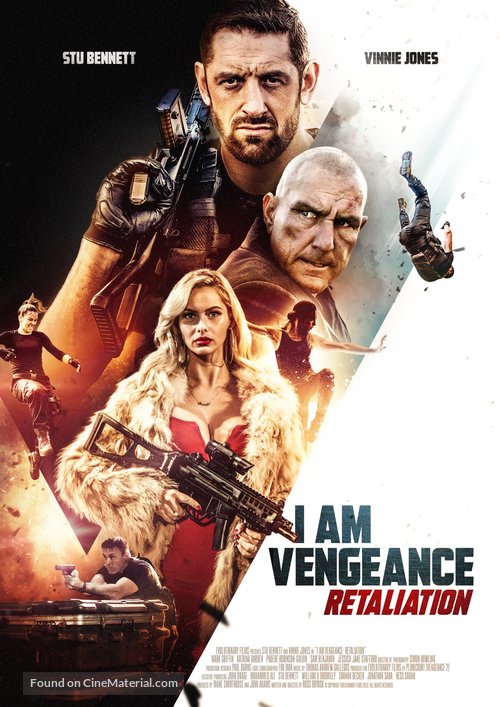 I Am Vengeance: Retaliation - British Movie Poster