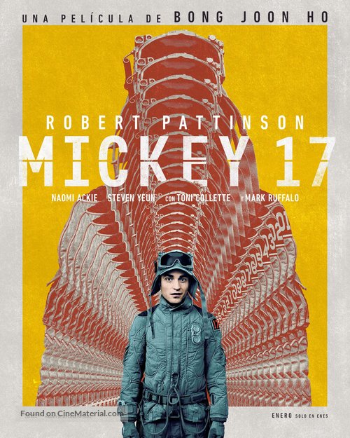 Mickey 17 - Mexican Movie Poster