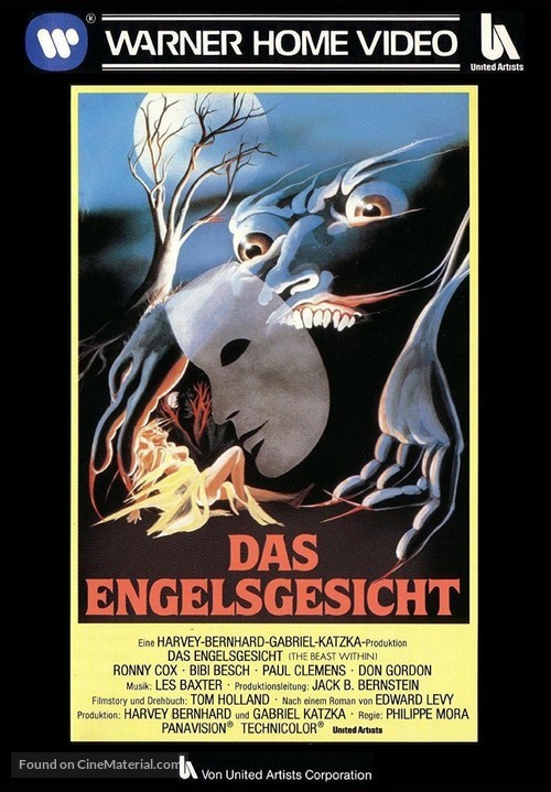 The Beast Within - German VHS movie cover