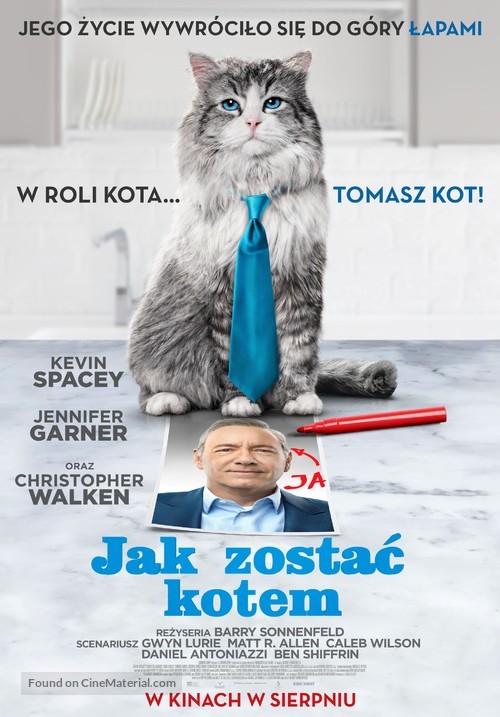 Nine Lives - Polish Movie Poster