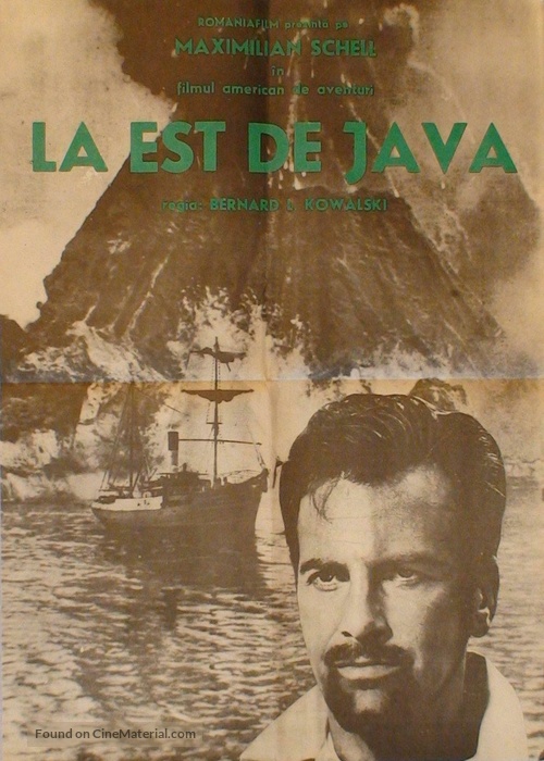 Krakatoa, East of Java - Romanian Movie Poster