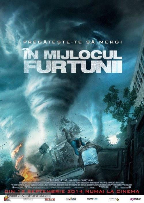 Into the Storm - Romanian Movie Poster