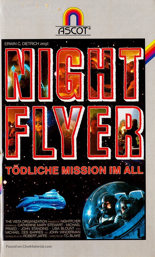 Nightflyers - German VHS movie cover