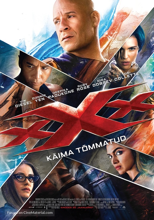 xXx: Return of Xander Cage - Estonian Movie Poster