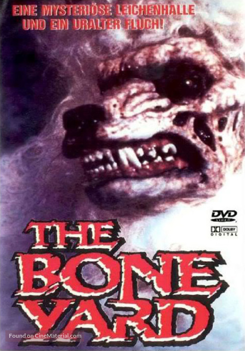 The Boneyard - German DVD movie cover