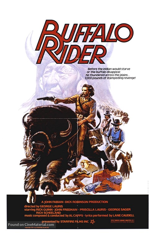 Buffalo Rider - Movie Poster