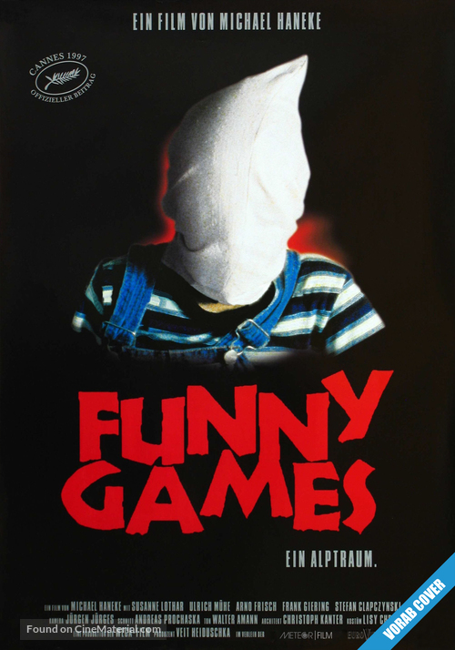 Funny Games - DVD movie cover