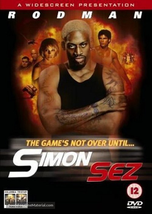Simon Sez - British DVD movie cover