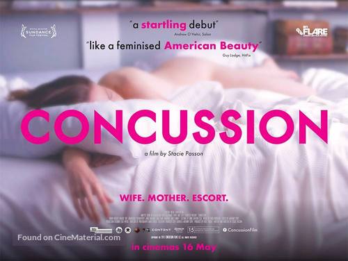 Concussion - British Movie Poster