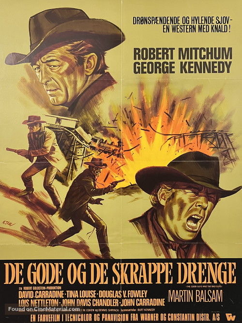 The Good Guys and the Bad Guys - Danish Movie Poster