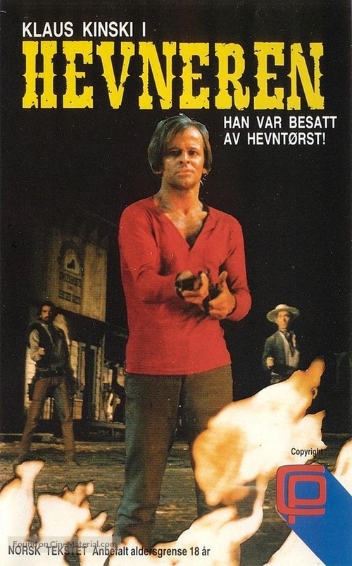E Dio disse a Caino - Norwegian VHS movie cover