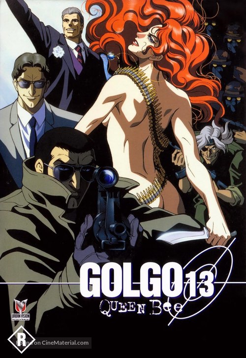 Golgo 13: Queen Bee - Australian DVD movie cover