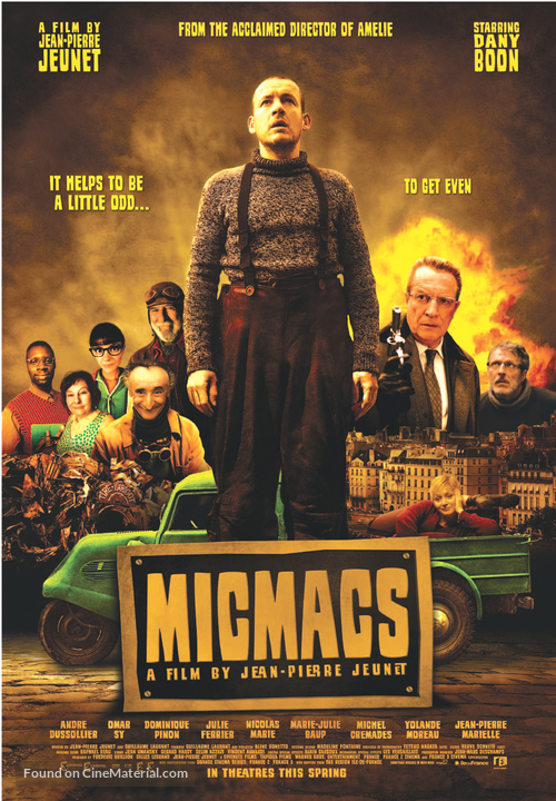 Micmacs &agrave; tire-larigot - Canadian Movie Poster
