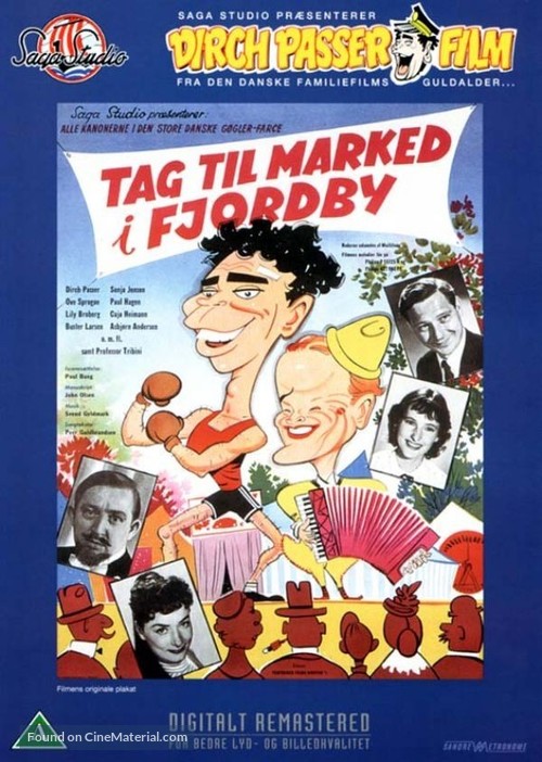 Tag til marked i Fjordby - Danish DVD movie cover