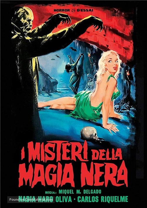 Misterios de la magia negra - Italian DVD movie cover