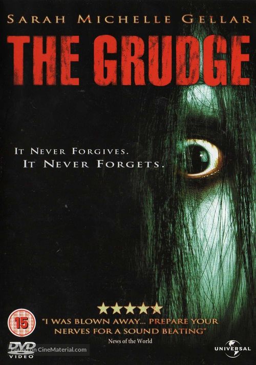 The Grudge - British DVD movie cover