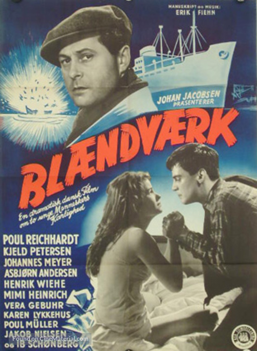 Bl&aelig;ndv&aelig;rk - Danish Movie Poster