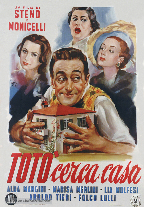 Tot&ograve; cerca casa - Italian Movie Poster