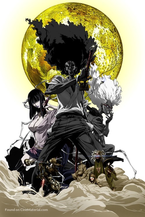 Afro Samurai: Resurrection - Japanese Key art