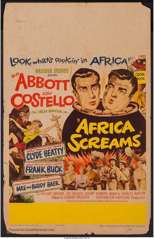 Africa Screams - Movie Poster