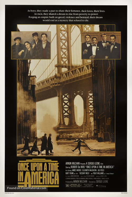Once Upon a Time in America - Movie Poster
