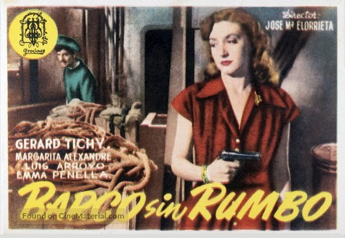 Barco sin rumbo - Spanish Movie Poster