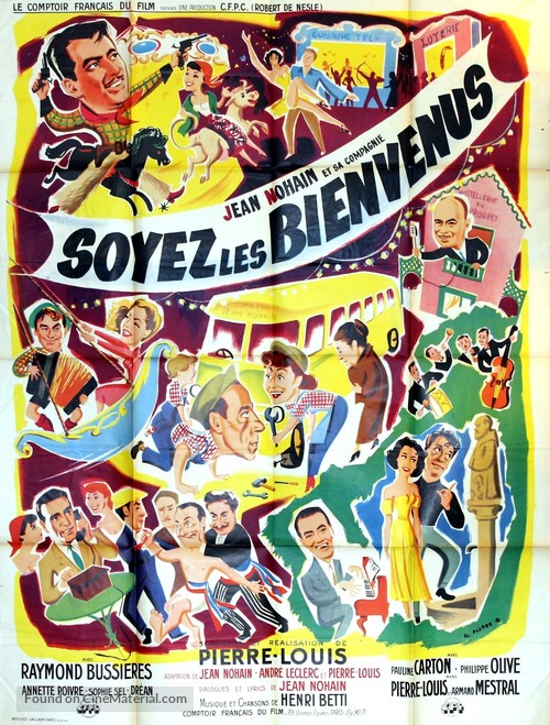 Soyez les bienvenus - French Movie Poster