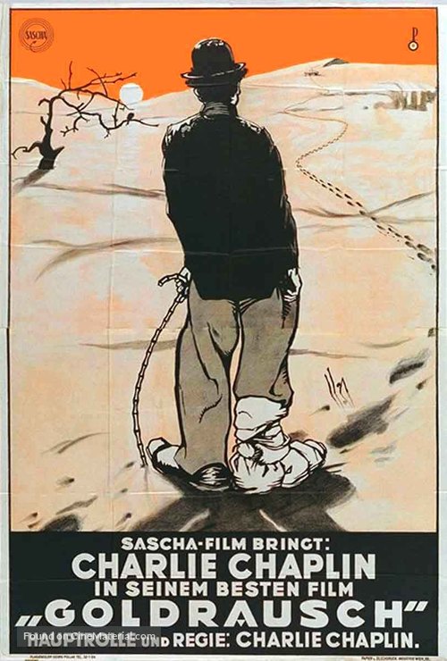 The Gold Rush - German Movie Poster