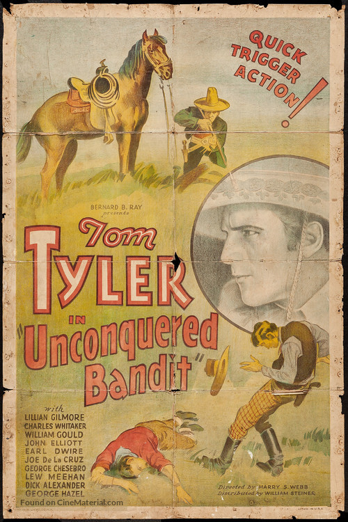 Unconquered Bandit - Movie Poster