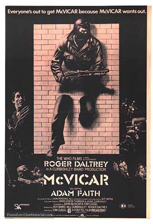McVicar - British Movie Poster
