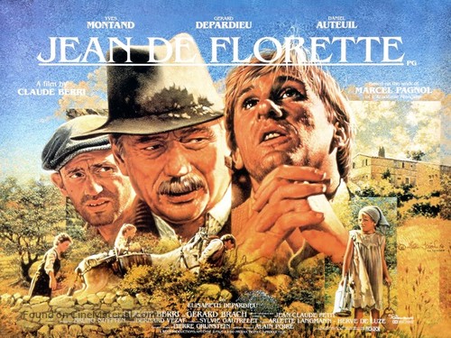 Jean de Florette - British Movie Poster