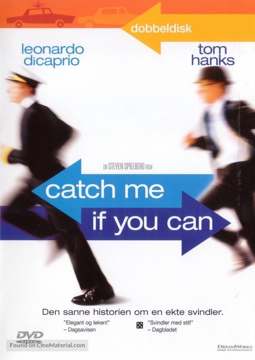 Catch Me If You Can - Norwegian Movie Cover