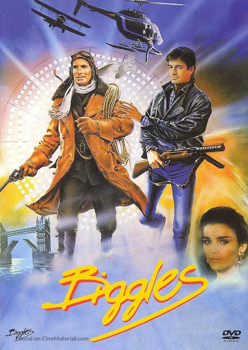 Biggles - Czech DVD movie cover