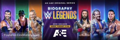 &quot;Biography: WWE Legends&quot; - Movie Poster