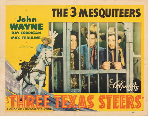 Three Texas Steers - Movie Poster