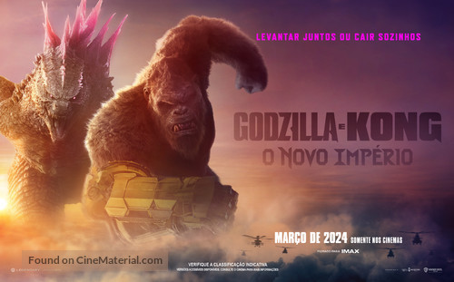 Godzilla x Kong: The New Empire - Brazilian Movie Poster