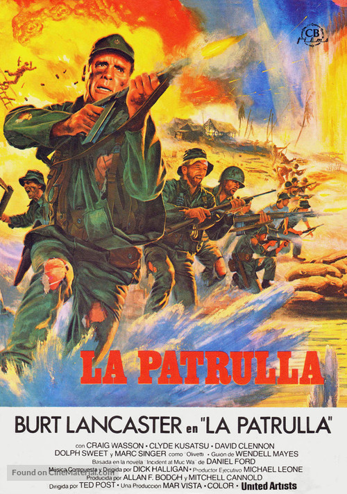 Go Tell the Spartans - Spanish Movie Poster