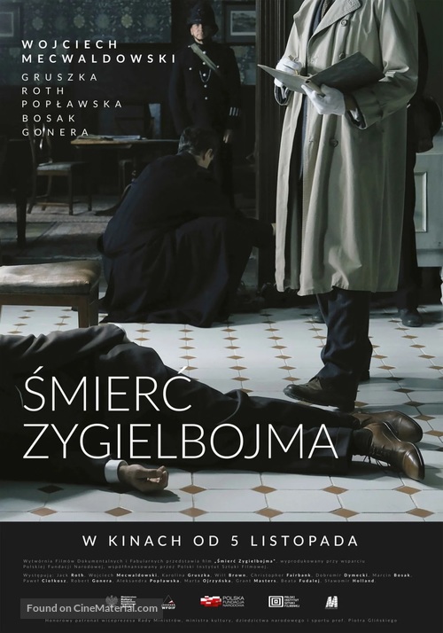 Smierc Zygielbojma - Portuguese Movie Poster